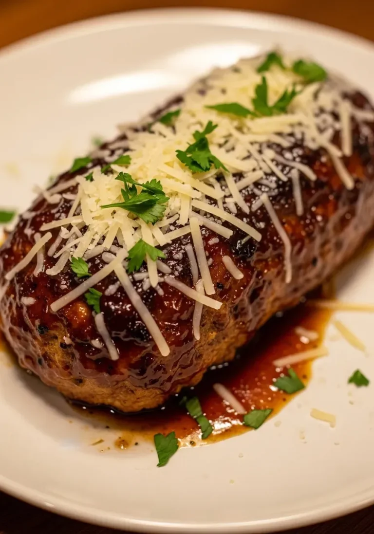 Juicy Garlic Parmesan Chicken Meatloaf 5 Juicy Garlic Parmesan Chicken Meatloaf