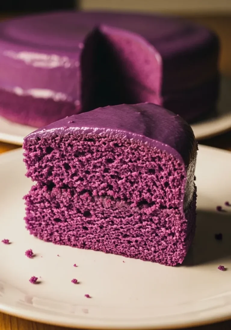 Ube Purple Yam Cake 5 ube purple yam cake