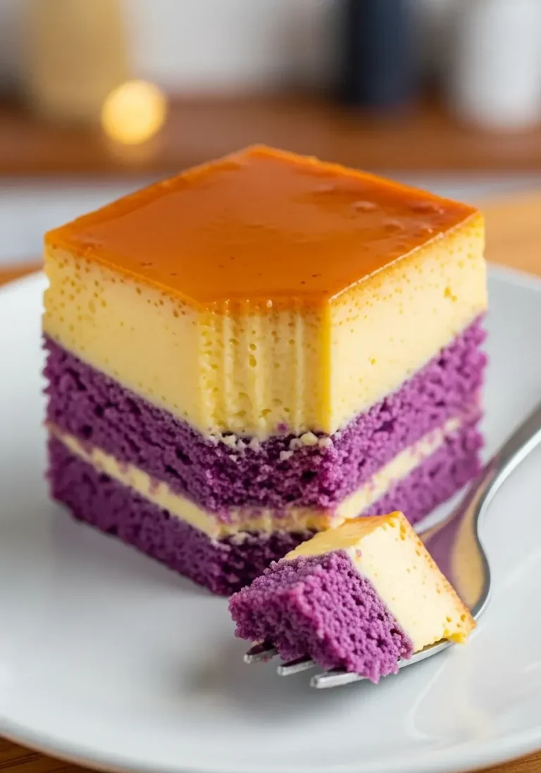 Delightful Ube Leche Flan Cake 5 Delightful Ube Leche Flan Cake