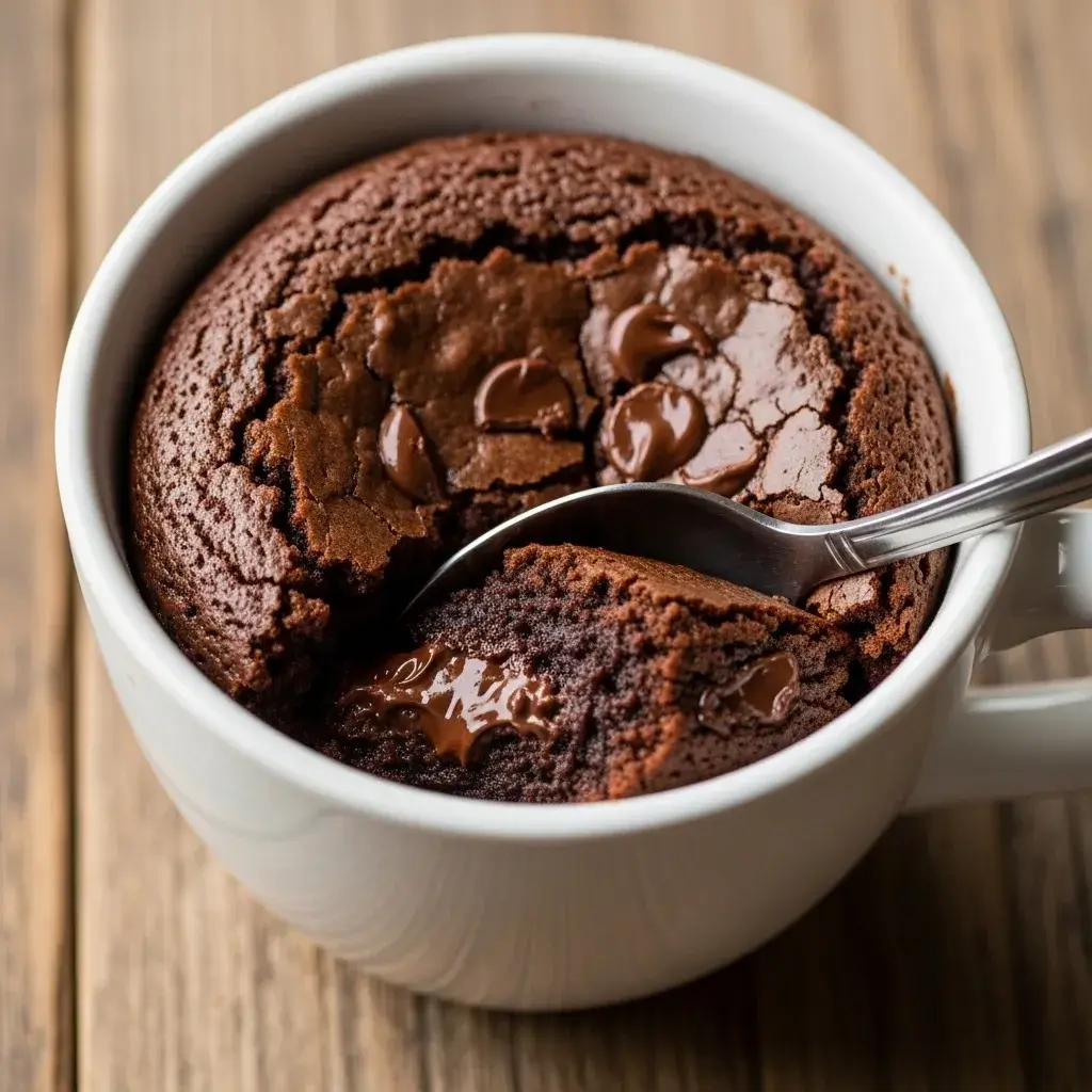 Easy Brownie Recipe in a Mug 10 fudgy easy brownie in a mug