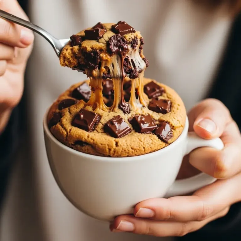 15-Minute Air Fryer Mug Cookie 7 15-Minute Air Fryer Mug Cookie