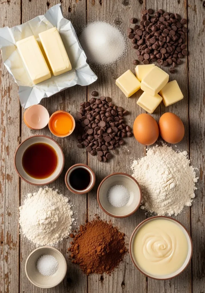 Chocolate Brownie with Condensed Milk 7 chocolate brownie with condensed milk