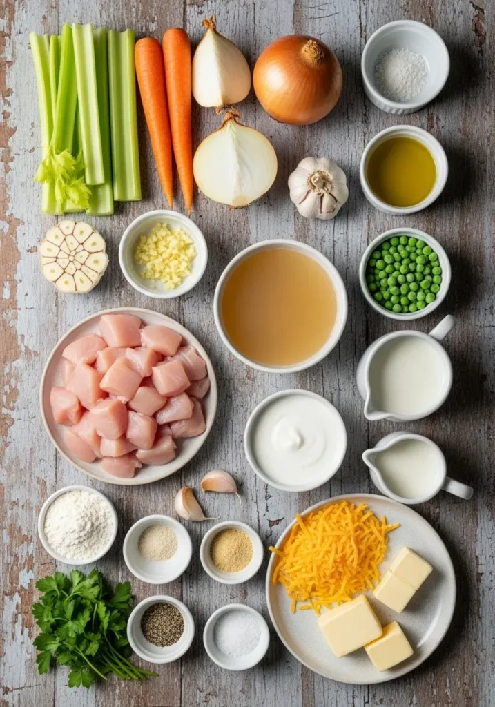 Chicken and Dumplings with Cheddar Bay Biscuits 7 chicken and dumplings with cheddar bay biscuits