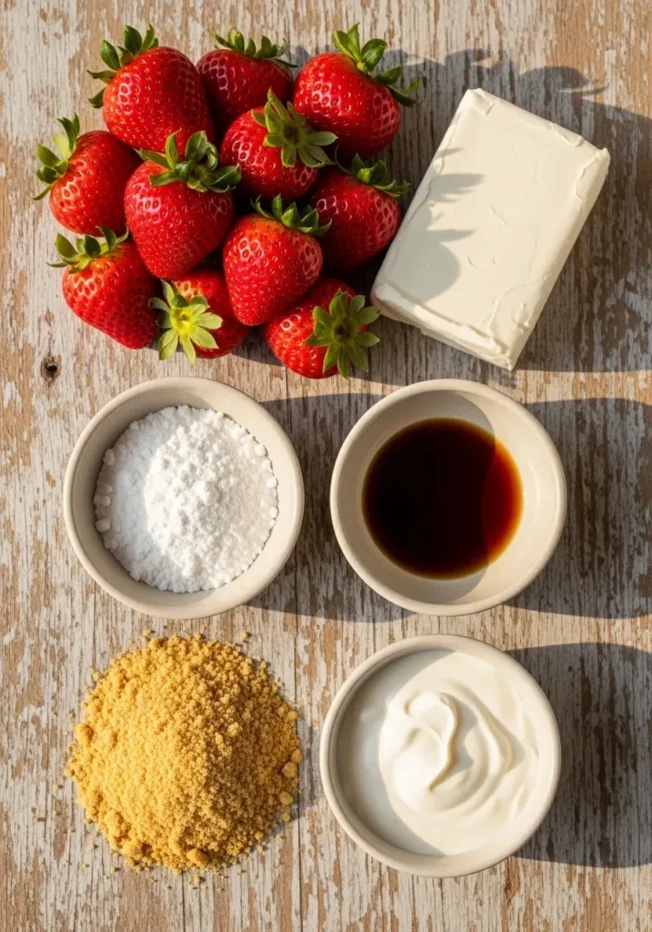 Cheesecake Deviled Strawberries 7 Cheesecake Deviled Strawberries