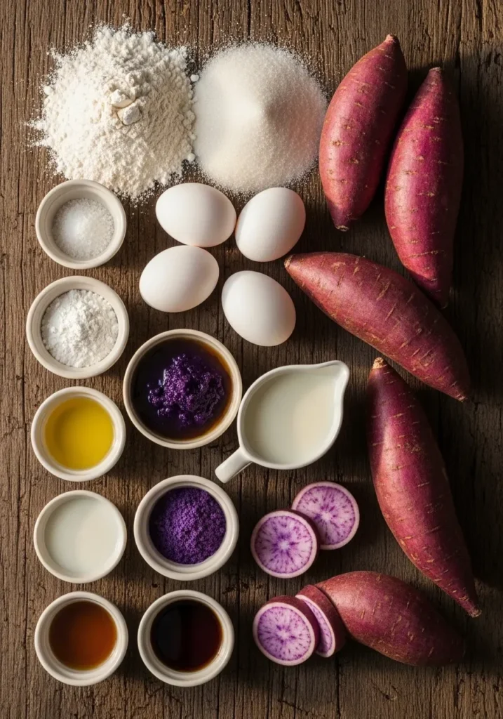 Ube Purple Yam Cake 7 ube purple yam cake