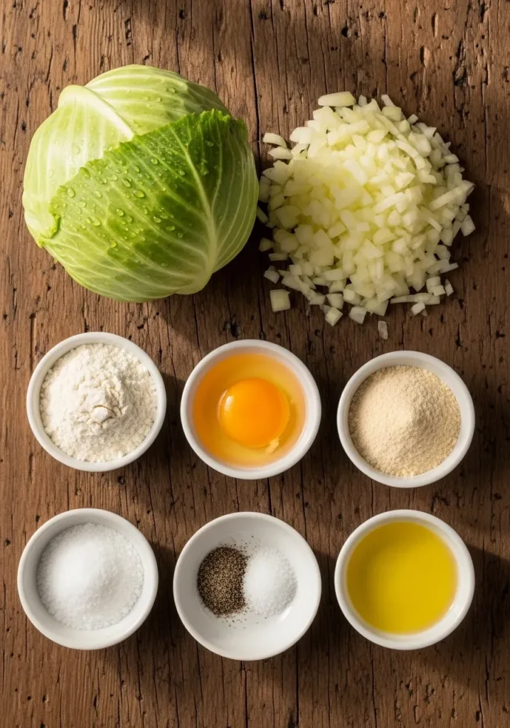 Crispy Cabbage Patties 7 Crispy Cabbage Patties