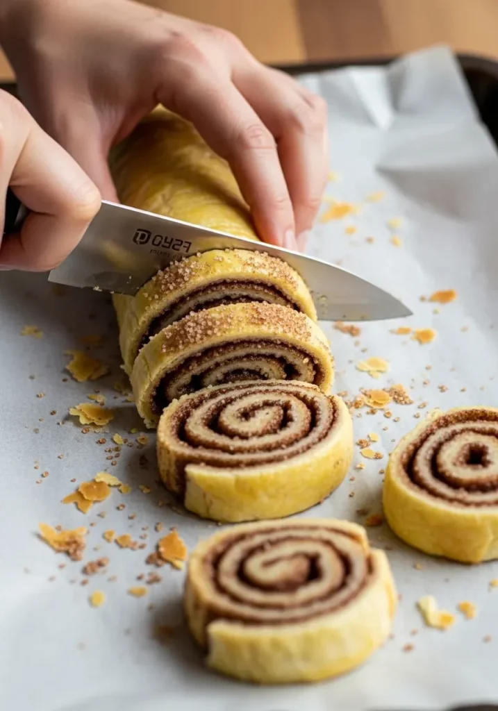 Puff Pastry Cinnamon Swirls 8 puff pastry cinnamon swirls