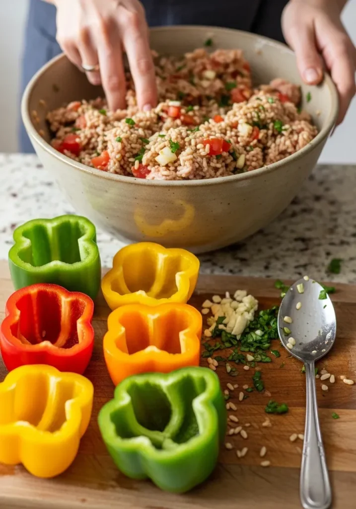 Healthy Stuffed Bell Peppers 8 Healthy Stuffed Bell Peppers