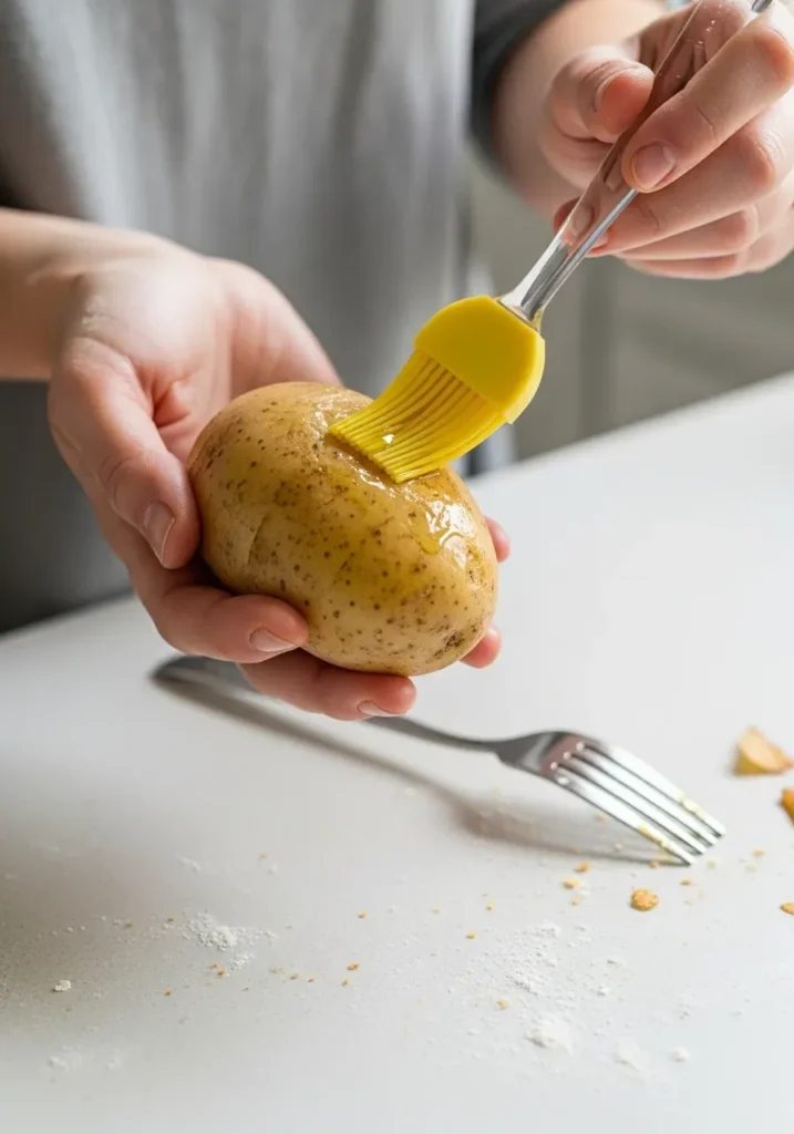 Baked Potato in Air Fryer 8 baked potato in air fryer