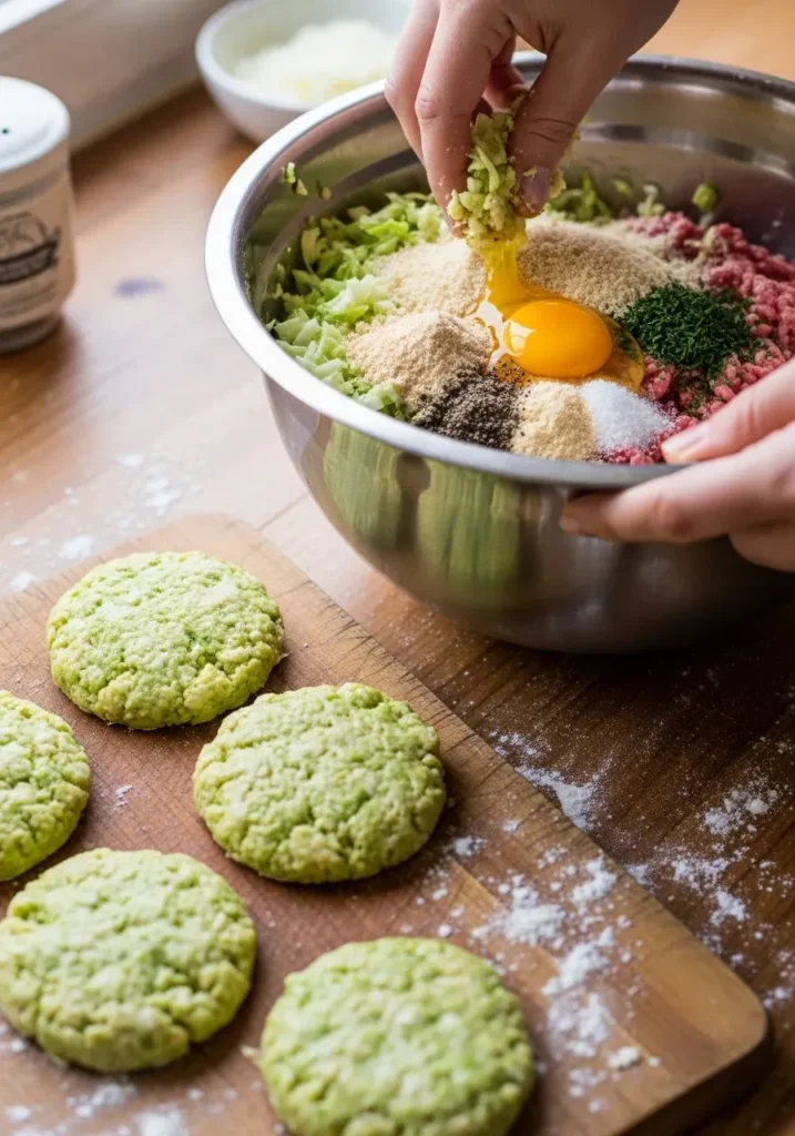 Easy Oven Baked Cabbage Burgers 8 Easy Oven Baked Cabbage Burgers