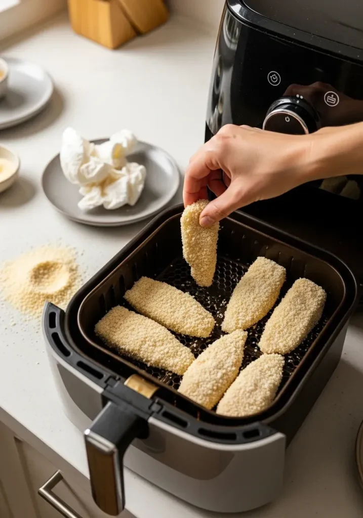 Crispy Air Fryer Parmesan Cod 8 Crispy Air Fryer Parmesan Cod