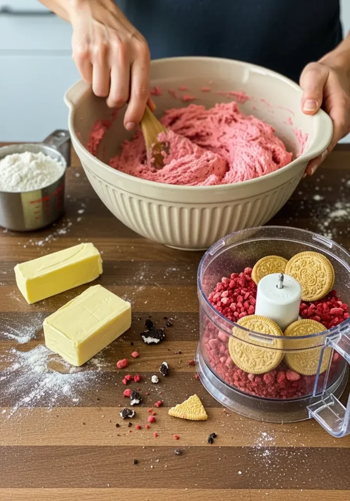 Strawberry Crunch Cookies 8 strawberry crunch cookies