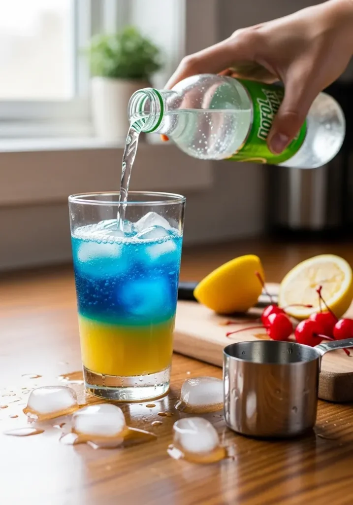 Blue Lagoon Mocktail 8 Blue Lagoon Mocktail
