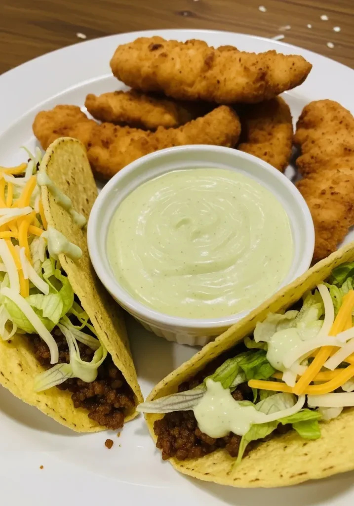 Taco Bell Creamy Jalapeno Sauce 9 taco bell creamy jalapeno sauce