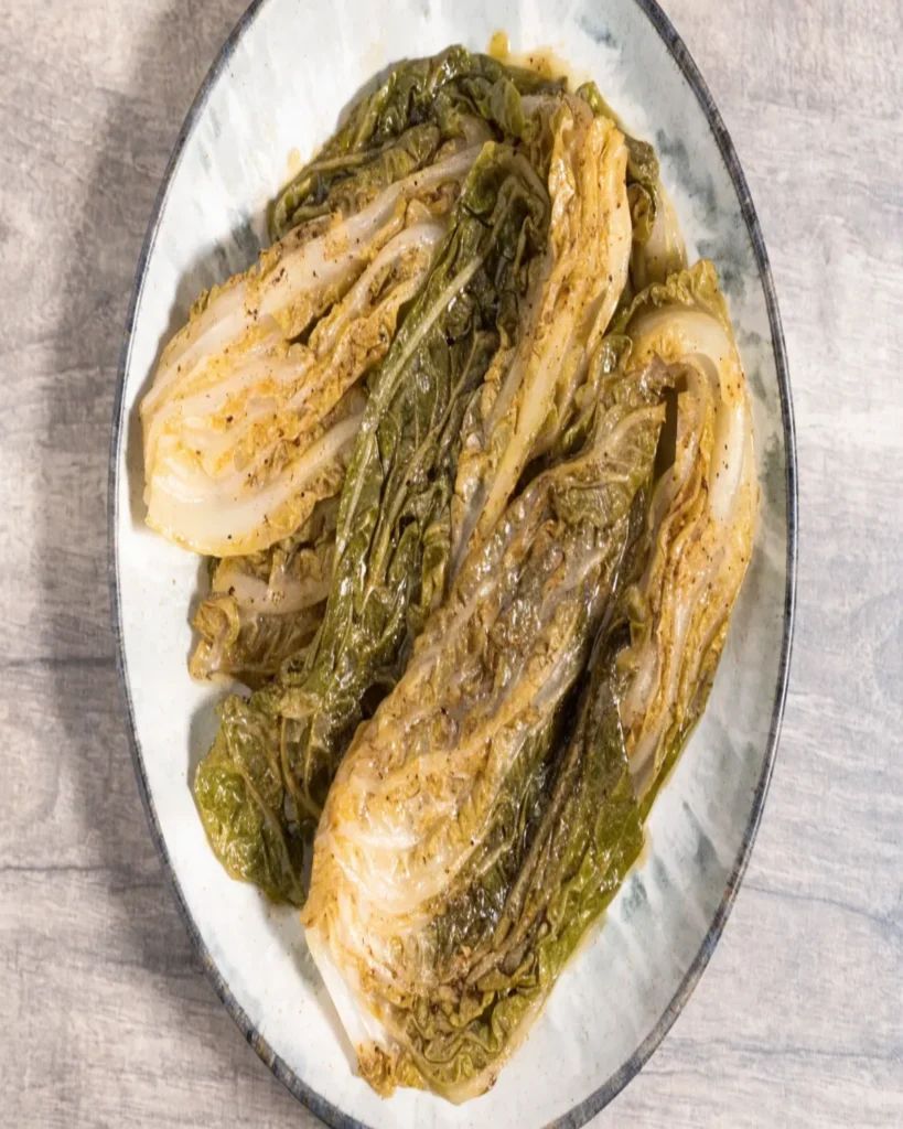 Sautéed Napa Cabbage 9 Sautéed Napa Cabbage