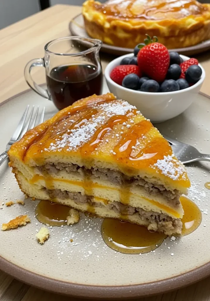 Fluffy Pancake Sausage Casserole 9 Fluffy Pancake Sausage Casserole