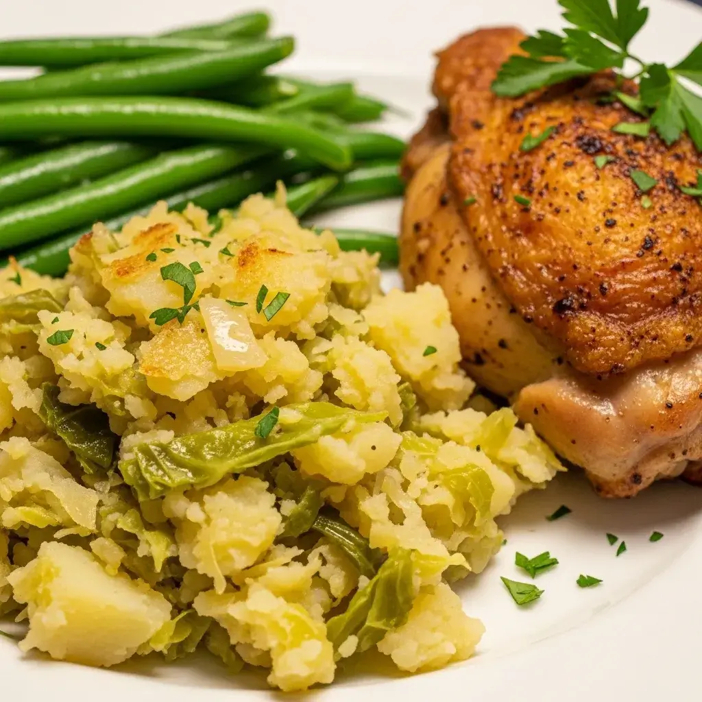 Rumbledethumps Recipe 10 rumbledethumps served as a side dish