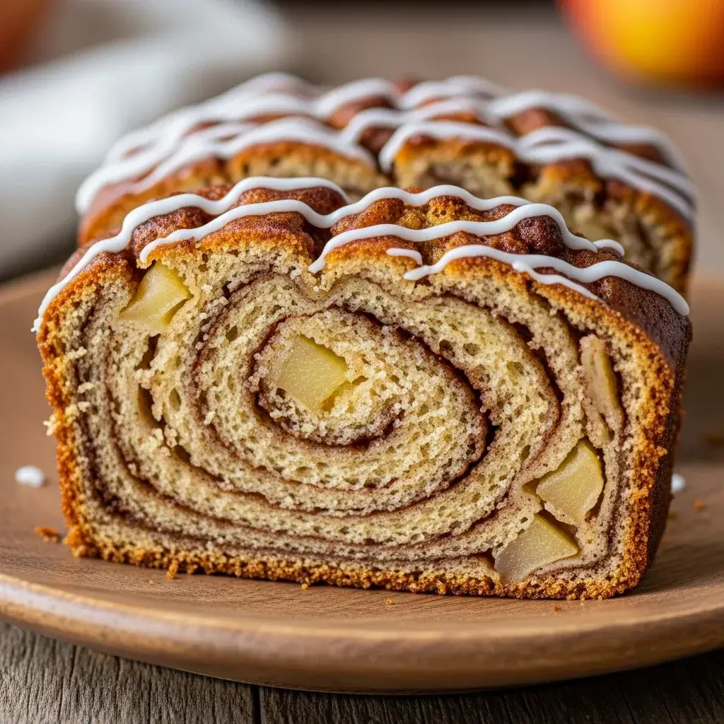 Amazing Moist Cinnamon Apple Fritter Bread Recipe 11 slice of moist cinnamon apple fritter bread