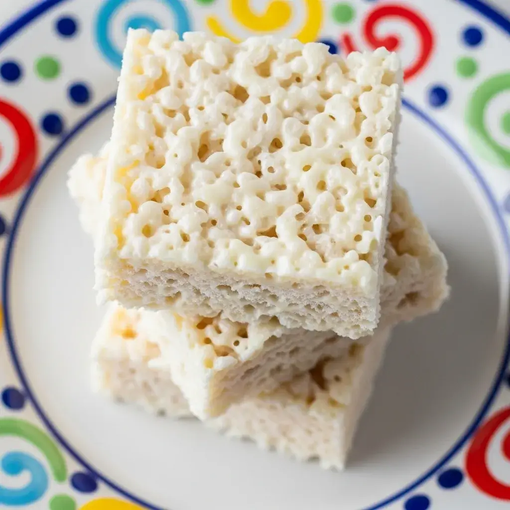 white chocolate rice krispie cakes