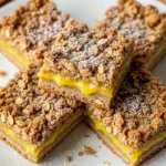 Lemon Oatmeal Crumble Bars 6 Lemon Oatmeal Crumble Bars