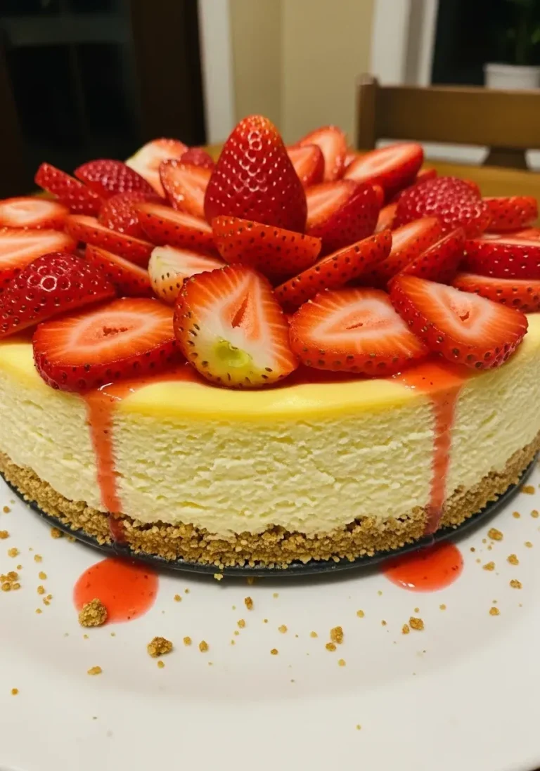 Rich Keto Strawberry Cheesecake 5 Rich Keto Strawberry Cheesecake