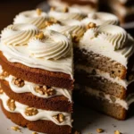 Banana Walnut Cream Cake 6 Banana Walnut Cream Cake