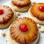 Easy Pineapple Upside Down Sugar Cookies 6 Easy Pineapple Upside Down Sugar Cookies
