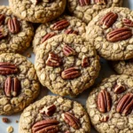 Bakery-Style Pecan Pie Oatmeal Cookies 6 Bakery-Style Pecan Pie Oatmeal Cookies
