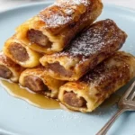 Sausage French Toast Roll-Ups 6 Sausage French Toast Roll-Ups
