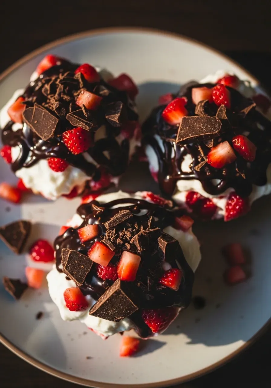 Chocolate Strawberry Yogurt Clusters 5 Chocolate Strawberry Yogurt Clusters