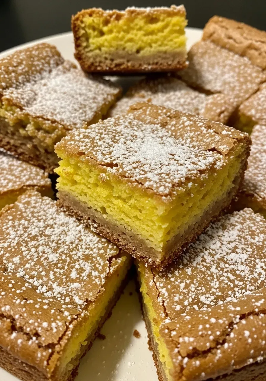 Gluten Free Lemon Brownies