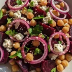 Fresh Chickpea, Beet and Feta Salad 6 Fresh Chickpea, Beet and Feta Salad