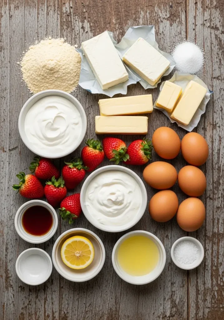 Rich Keto Strawberry Cheesecake 7 Rich Keto Strawberry Cheesecake