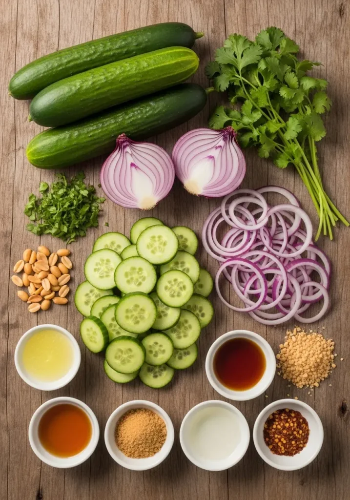 Healthy Thai Cucumber Salad 7 Healthy Thai Cucumber Salad