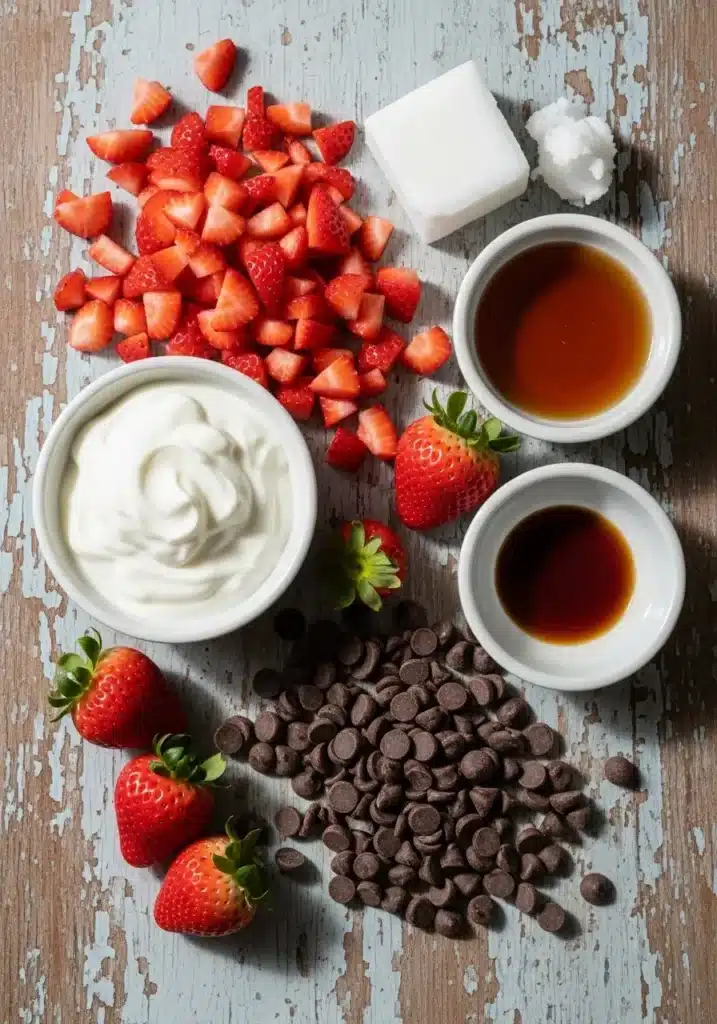 Chocolate Strawberry Yogurt Clusters 7 Chocolate Strawberry Yogurt Clusters