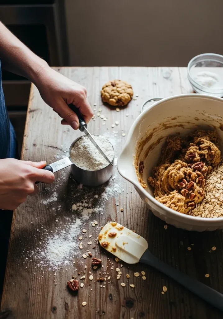 Bakery-Style Pecan Pie Oatmeal Cookies 8 Bakery-Style Pecan Pie Oatmeal Cookies