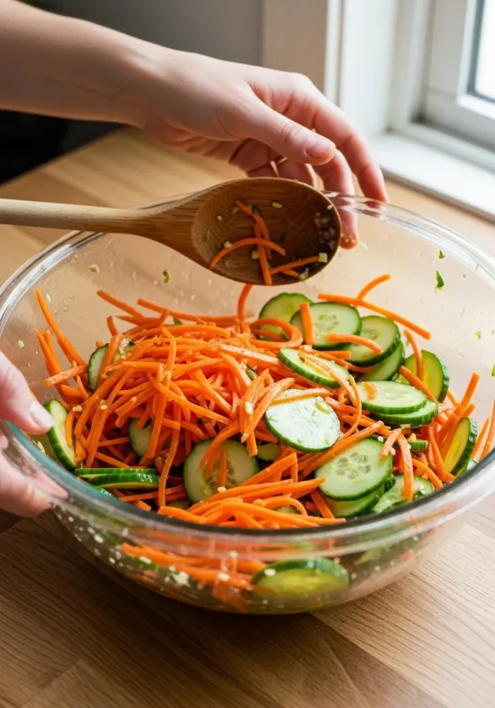 Asian Carrot and Cucumber Salad 8 Asian Carrot and Cucumber Salad