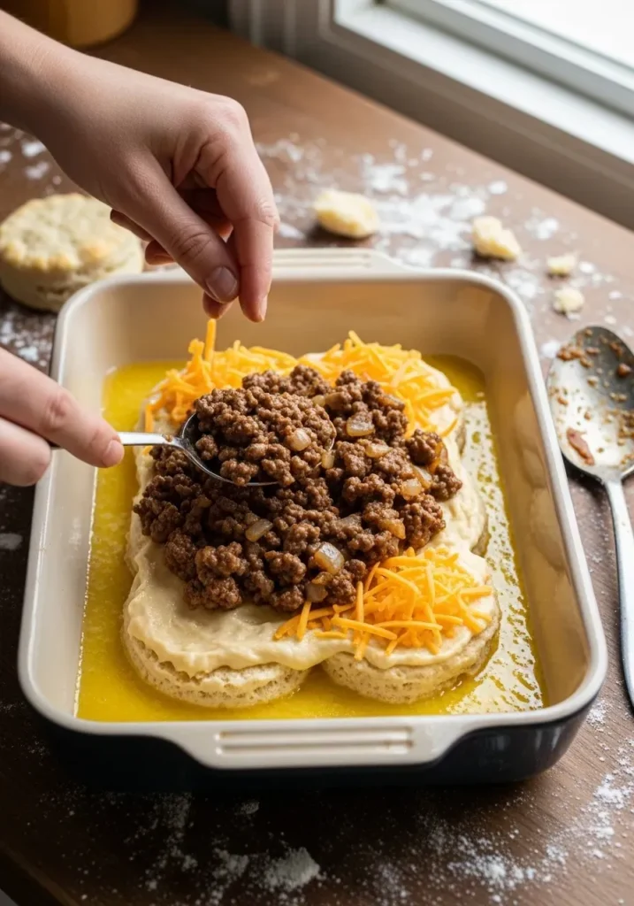 Beef and Cheese Butter Swim Biscuits Recipe 8 Beef and Cheese Butter Swim Biscuits Recipe