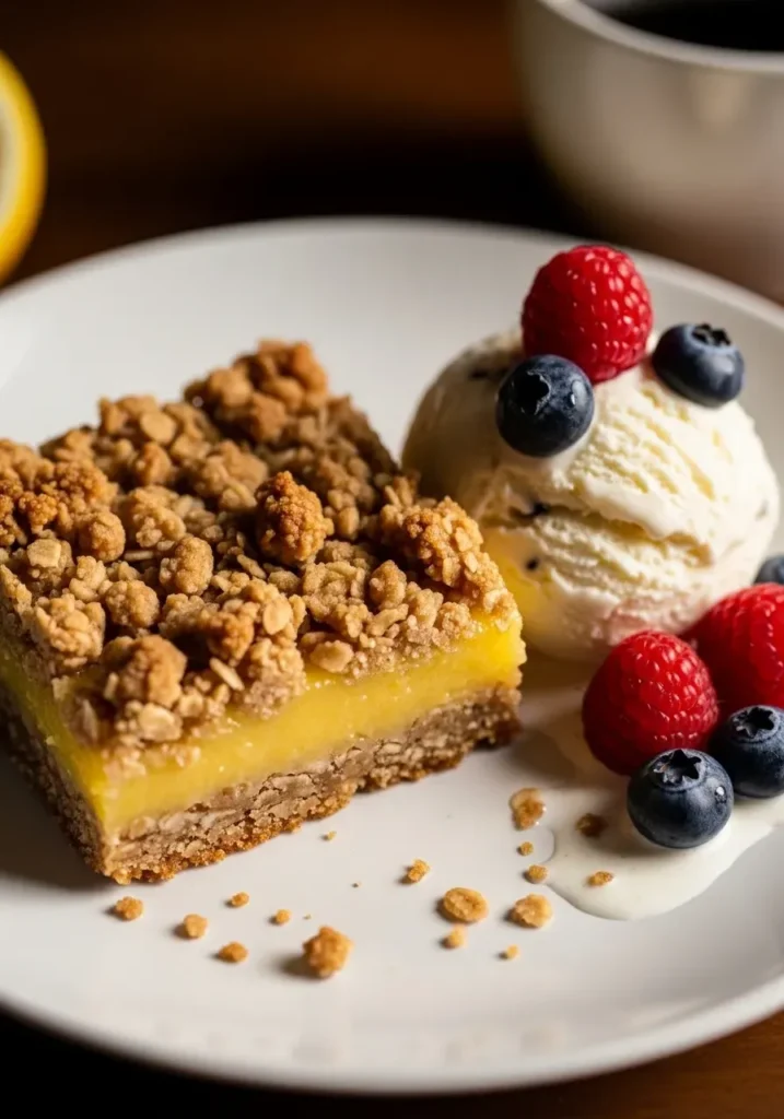 Lemon Oatmeal Crumble Bars 9 Lemon Oatmeal Crumble Bars