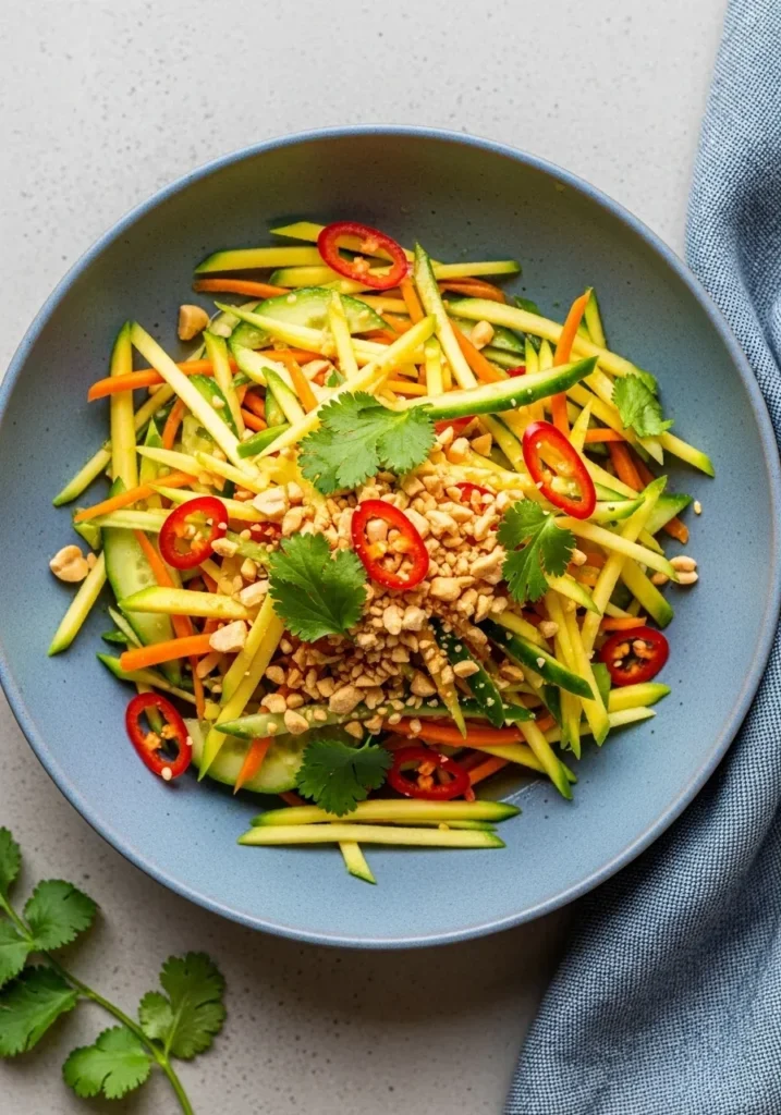 Vietnamese Mango Salad With Crunch & Color 9 Vietnamese Mango Salad With Crunch & Color