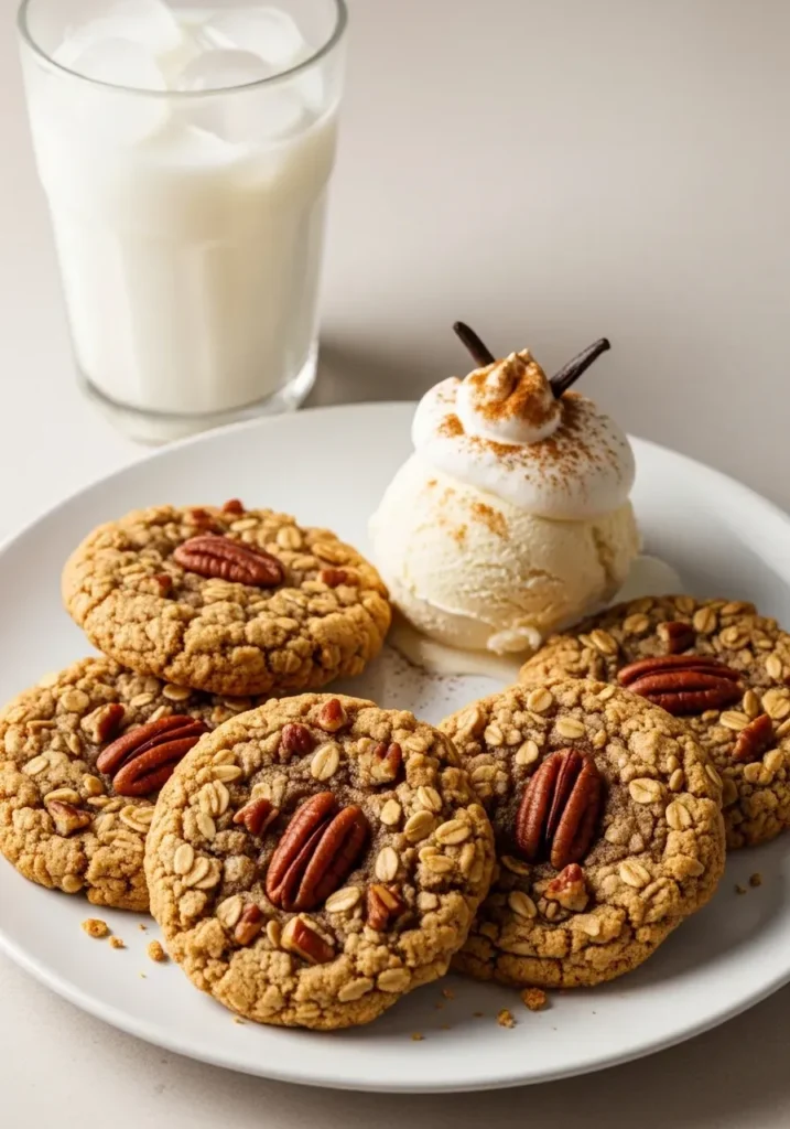 Bakery-Style Pecan Pie Oatmeal Cookies 9 Bakery-Style Pecan Pie Oatmeal Cookies