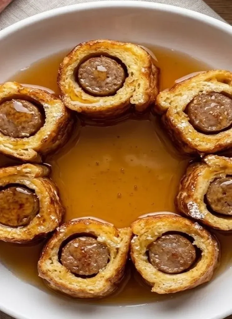 Sausage French Toast Roll-Ups 9 Sausage French Toast Roll-Ups