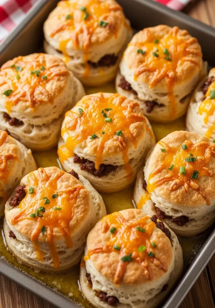 Beef and Cheese Butter Swim Biscuits Recipe 9 Beef and Cheese Butter Swim Biscuits Recipe