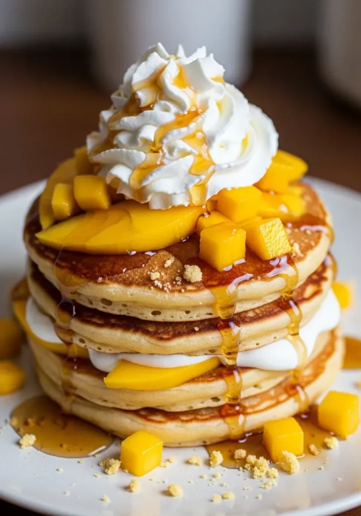 Tropical Mango Flapjacks Delight 9 Tropical Mango Flapjacks Delight