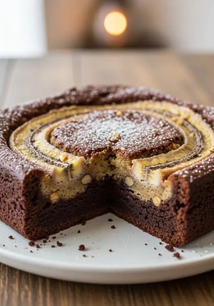 Banana Bread Brownies 9 Banana Bread Brownies