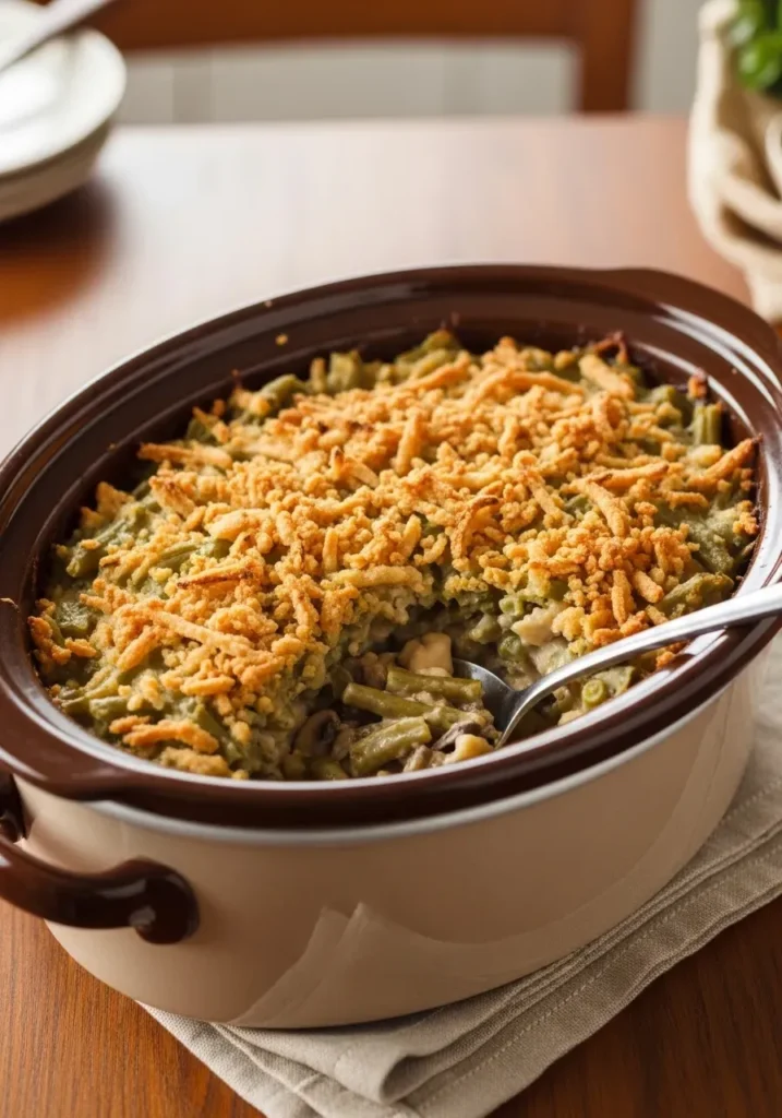 Crockpot green bean casserole 9 Crockpot green bean casserole