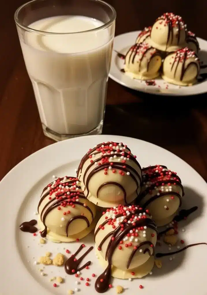 Strawberry Shortcake Truffles 9 Strawberry Shortcake Truffles