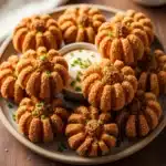 Air Fryer Crispy Mini Blooming Onions