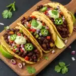 Crispy Vegan Black Bean Tacos 6 Crispy Vegan Black Bean Tacos