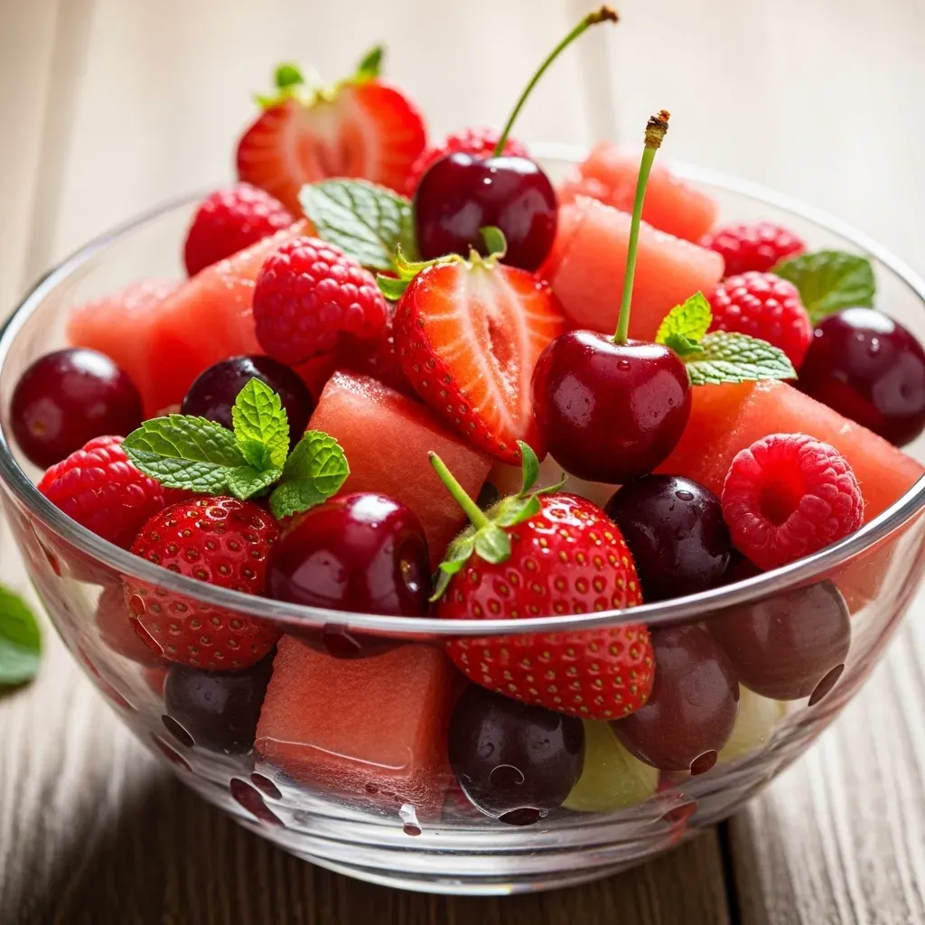 Red Fruit Salad
